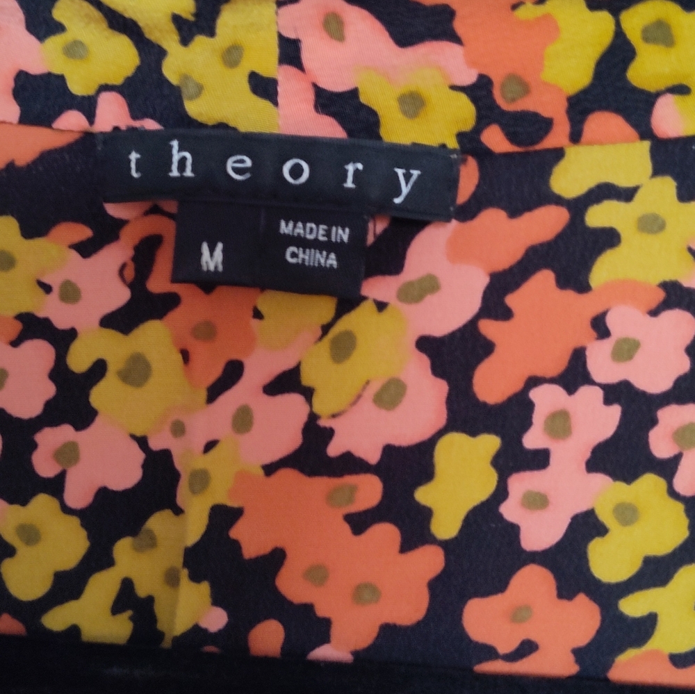 Theory Floral Sleeveless Top - Picture 3 of 7